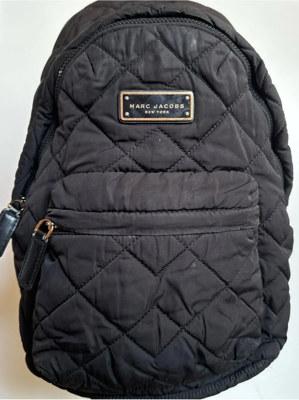 Marc Jacobs Quilted Black Backpack